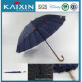 23 &#39;&#39; * 16k fibra de vidro costelas Straight Umbrella